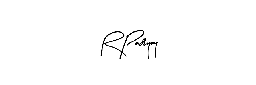 Make a beautiful signature design for name R Padhyay. Use this online signature maker to create a handwritten signature for free. R Padhyay signature style 8 images and pictures png
