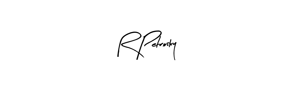 Once you've used our free online signature maker to create your best signature Arty Signature style, it's time to enjoy all of the benefits that R Petrosky name signing documents. R Petrosky signature style 8 images and pictures png