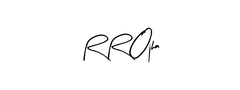 Also we have R R Ojha name is the best signature style. Create professional handwritten signature collection using Arty Signature autograph style. R R Ojha signature style 8 images and pictures png