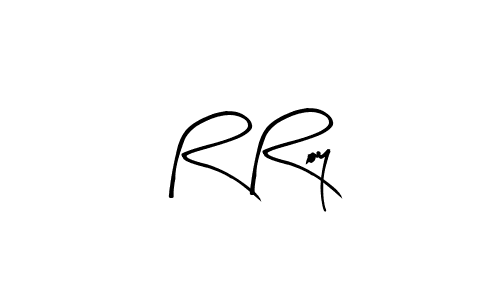 You should practise on your own different ways (Arty Signature) to write your name (R Roy) in signature. don't let someone else do it for you. R Roy signature style 8 images and pictures png