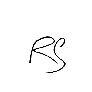 The best way (Arty Signature) to make a short signature is to pick only two or three words in your name. The name R S include a total of six letters. For converting this name. R S signature style 8 images and pictures png