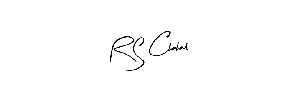 How to make R S Chahal signature? Arty Signature is a professional autograph style. Create handwritten signature for R S Chahal name. R S Chahal signature style 8 images and pictures png