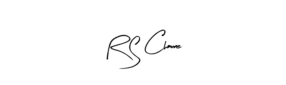 Design your own signature with our free online signature maker. With this signature software, you can create a handwritten (Arty Signature) signature for name R S Chaure. R S Chaure signature style 8 images and pictures png