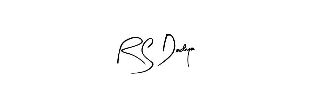 R S Dodiya stylish signature style. Best Handwritten Sign (Arty Signature) for my name. Handwritten Signature Collection Ideas for my name R S Dodiya. R S Dodiya signature style 8 images and pictures png