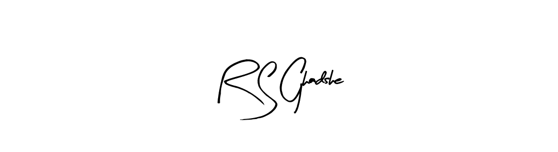 Once you've used our free online signature maker to create your best signature Arty Signature style, it's time to enjoy all of the benefits that R S Ghadshe name signing documents. R S Ghadshe signature style 8 images and pictures png