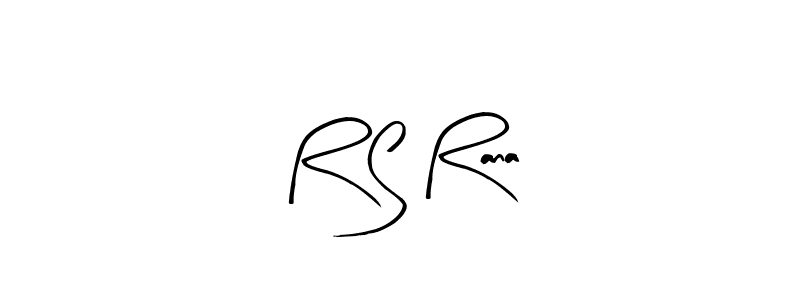 Create a beautiful signature design for name R S Rana. With this signature (Arty Signature) fonts, you can make a handwritten signature for free. R S Rana signature style 8 images and pictures png