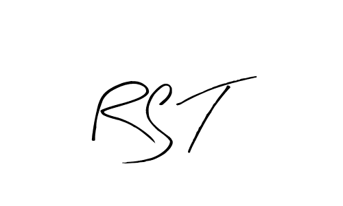 Best and Professional Signature Style for R S T. Arty Signature Best Signature Style Collection. R S T signature style 8 images and pictures png