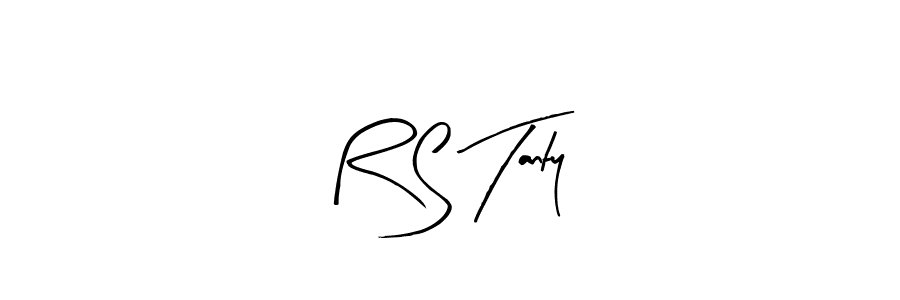 Also You can easily find your signature by using the search form. We will create R S Tanty name handwritten signature images for you free of cost using Arty Signature sign style. R S Tanty signature style 8 images and pictures png