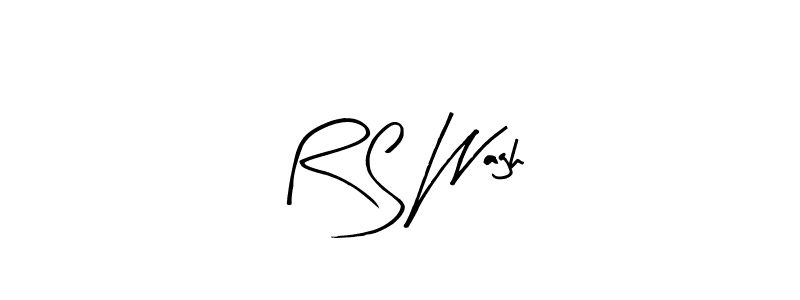 Here are the top 10 professional signature styles for the name R S Wagh. These are the best autograph styles you can use for your name. R S Wagh signature style 8 images and pictures png