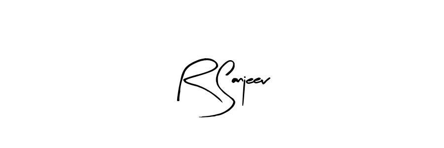 It looks lik you need a new signature style for name R Sanjeev. Design unique handwritten (Arty Signature) signature with our free signature maker in just a few clicks. R Sanjeev signature style 8 images and pictures png