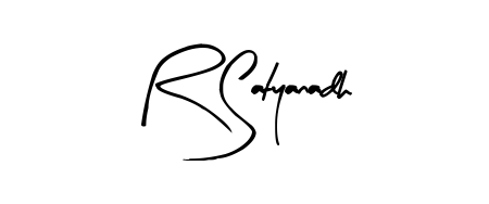 Discover the perfect balance of readability and style for R Satyanadh with Arty Signature font. Create your dream signature today. R Satyanadh signature style 8 images and pictures png
