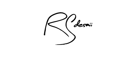 The best way (Arty Signature) to make a short signature is to pick only two or three words in your name. For converting this name R Sdesaii. R Sdesaii signature style 8 images and pictures png