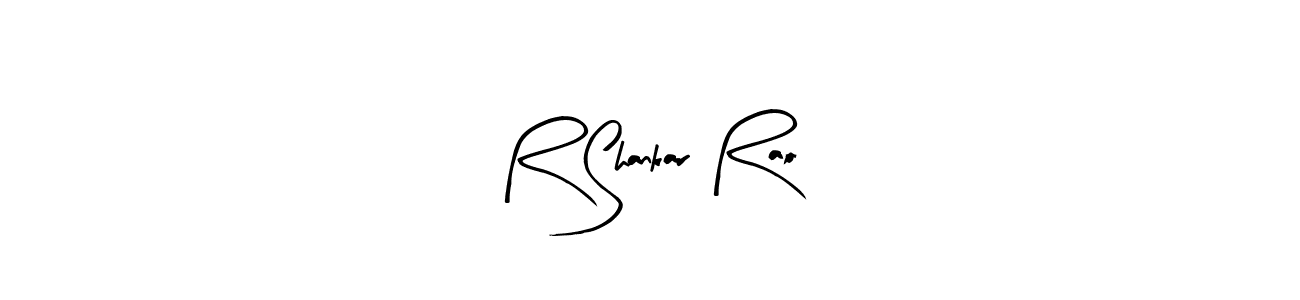 Design your own signature with our free online signature maker. With this signature software, you can create a handwritten (Arty Signature) signature for name R Shankar Rao. R Shankar Rao signature style 8 images and pictures png