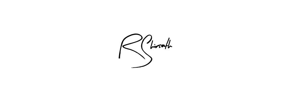 You should practise on your own different ways (Arty Signature) to write your name (R Shirsath) in signature. don't let someone else do it for you. R Shirsath signature style 8 images and pictures png