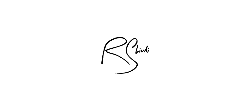 R Shiuli stylish signature style. Best Handwritten Sign (Arty Signature) for my name. Handwritten Signature Collection Ideas for my name R Shiuli. R Shiuli signature style 8 images and pictures png