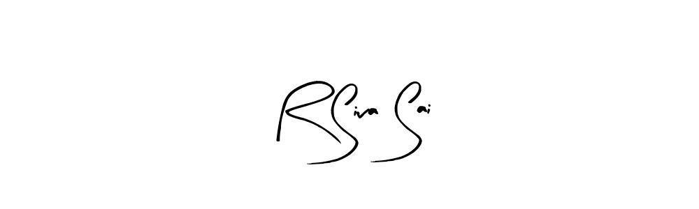 Also You can easily find your signature by using the search form. We will create R Siva Sai name handwritten signature images for you free of cost using Arty Signature sign style. R Siva Sai signature style 8 images and pictures png