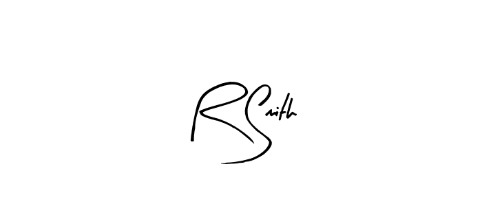 Create a beautiful signature design for name R Smith. With this signature (Arty Signature) fonts, you can make a handwritten signature for free. R Smith signature style 8 images and pictures png