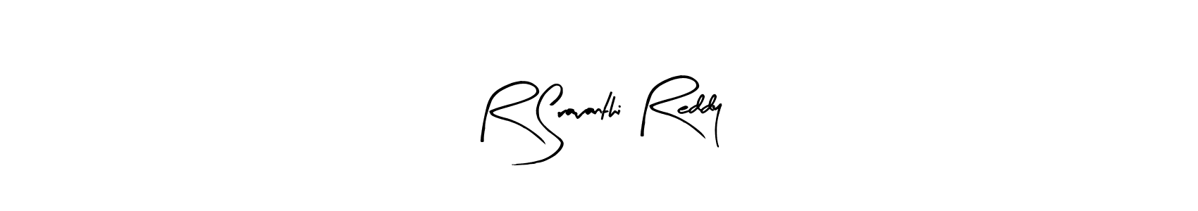 Similarly Arty Signature is the best handwritten signature design. Signature creator online .You can use it as an online autograph creator for name R Sravanthi Reddy. R Sravanthi Reddy signature style 8 images and pictures png