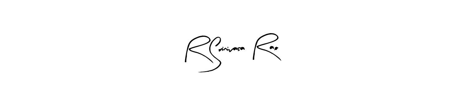 Similarly Arty Signature is the best handwritten signature design. Signature creator online .You can use it as an online autograph creator for name R Srinivasa Rao. R Srinivasa Rao signature style 8 images and pictures png