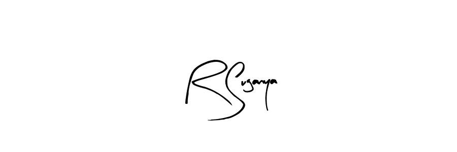 This is the best signature style for the R Suganya name. Also you like these signature font (Arty Signature). Mix name signature. R Suganya signature style 8 images and pictures png