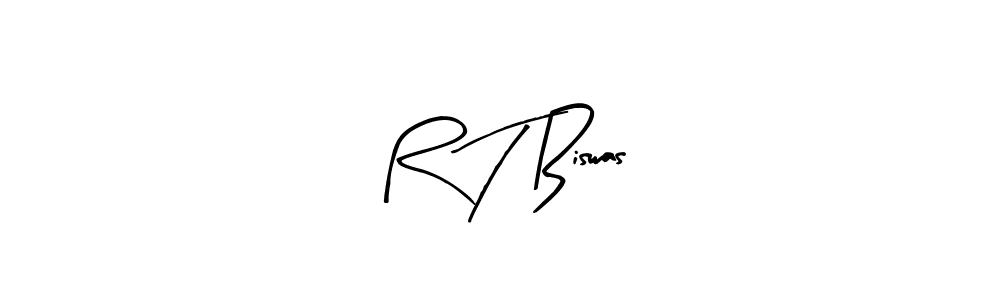 How to make R T Biswas name signature. Use Arty Signature style for creating short signs online. This is the latest handwritten sign. R T Biswas signature style 8 images and pictures png