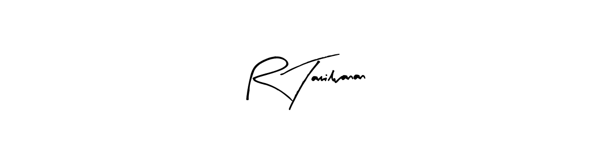You can use this online signature creator to create a handwritten signature for the name R Tamilvanan. This is the best online autograph maker. R Tamilvanan signature style 8 images and pictures png