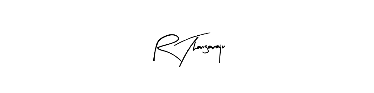 It looks lik you need a new signature style for name R Thangaraju. Design unique handwritten (Arty Signature) signature with our free signature maker in just a few clicks. R Thangaraju signature style 8 images and pictures png