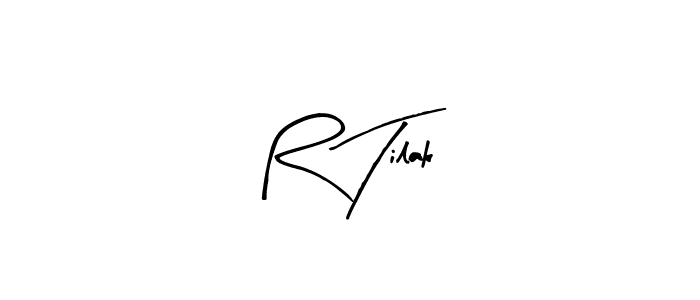 It looks lik you need a new signature style for name R Tilak. Design unique handwritten (Arty Signature) signature with our free signature maker in just a few clicks. R Tilak signature style 8 images and pictures png