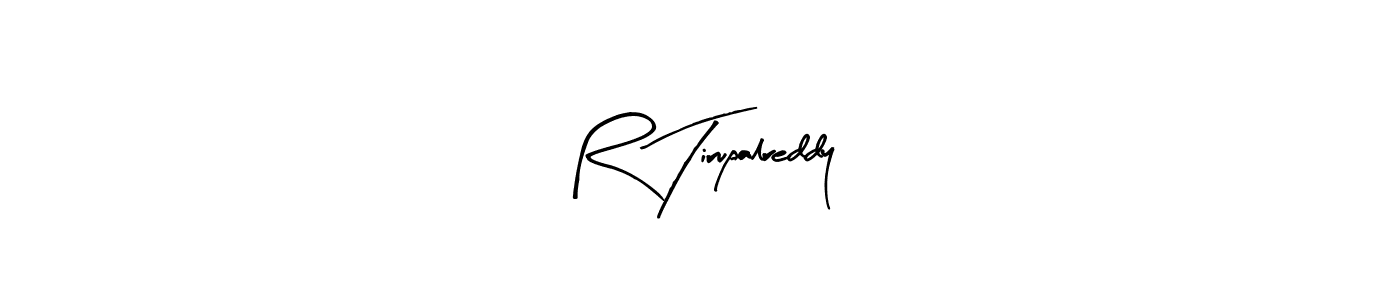 Design your own signature with our free online signature maker. With this signature software, you can create a handwritten (Arty Signature) signature for name R Tirupalreddy. R Tirupalreddy signature style 8 images and pictures png