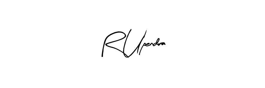 Best and Professional Signature Style for R Upendra. Arty Signature Best Signature Style Collection. R Upendra signature style 8 images and pictures png