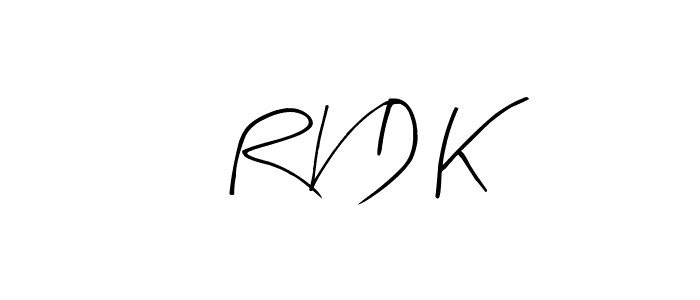 Also we have R V D K name is the best signature style. Create professional handwritten signature collection using Arty Signature autograph style. R V D K signature style 8 images and pictures png