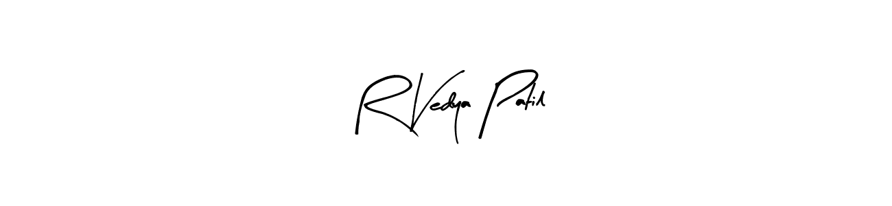 How to Draw R Vedya Patil signature style? Arty Signature is a latest design signature styles for name R Vedya Patil. R Vedya Patil signature style 8 images and pictures png