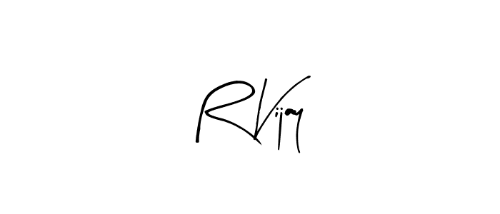 How to Draw R Vijay signature style? Arty Signature is a latest design signature styles for name R Vijay. R Vijay signature style 8 images and pictures png