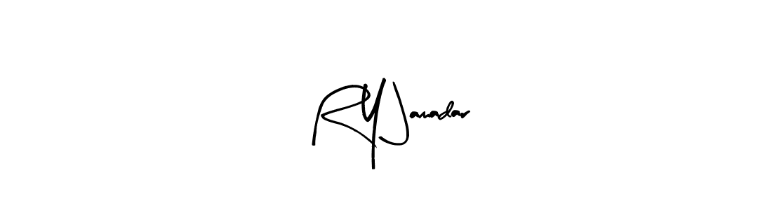 How to Draw R Y Jamadar signature style? Arty Signature is a latest design signature styles for name R Y Jamadar. R Y Jamadar signature style 8 images and pictures png