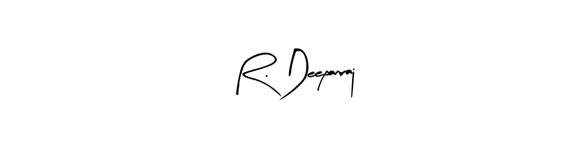 You should practise on your own different ways (Arty Signature) to write your name (R. Deepanraj) in signature. don't let someone else do it for you. R. Deepanraj signature style 8 images and pictures png
