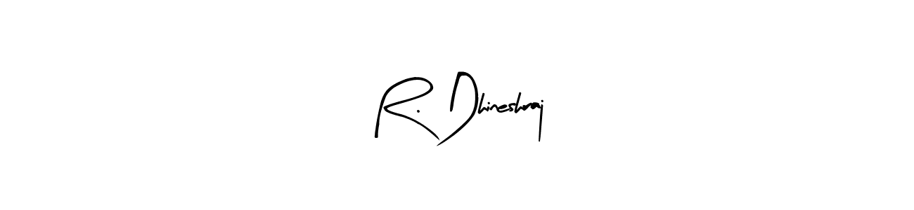 This is the best signature style for the R. Dhineshraj name. Also you like these signature font (Arty Signature). Mix name signature. R. Dhineshraj signature style 8 images and pictures png