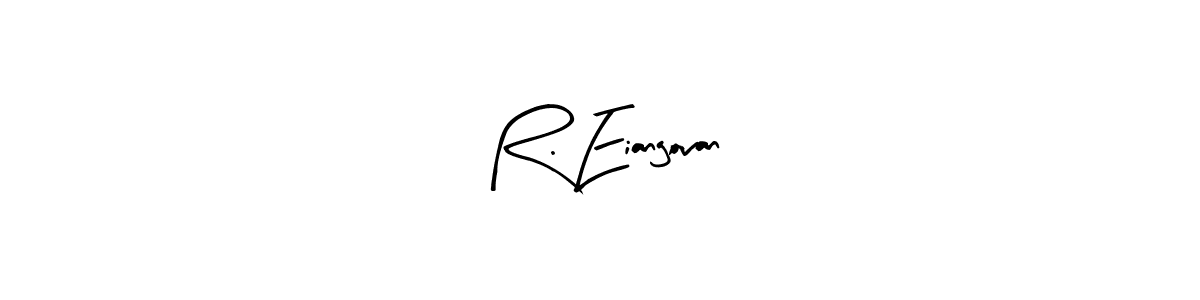 The best way (Arty Signature) to make a short signature is to pick only two or three words in your name. The name R. Eiangovan include a total of six letters. For converting this name. R. Eiangovan signature style 8 images and pictures png