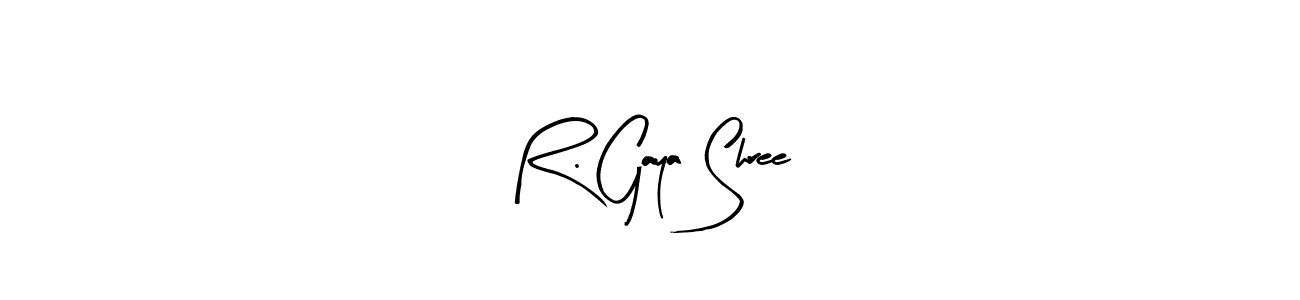 How to Draw R. Gaya Shree signature style? Arty Signature is a latest design signature styles for name R. Gaya Shree. R. Gaya Shree signature style 8 images and pictures png