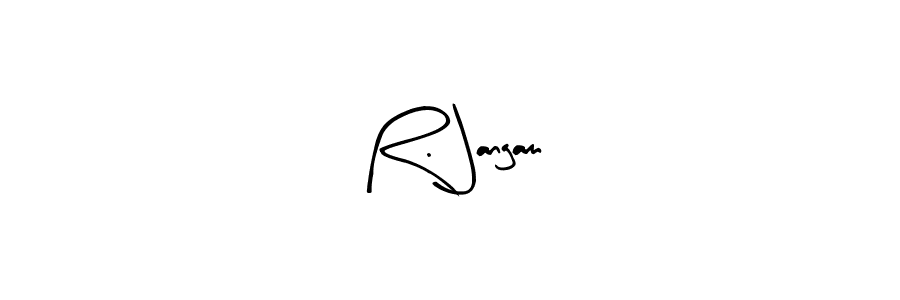 You should practise on your own different ways (Arty Signature) to write your name (R. Jangam) in signature. don't let someone else do it for you. R. Jangam signature style 8 images and pictures png