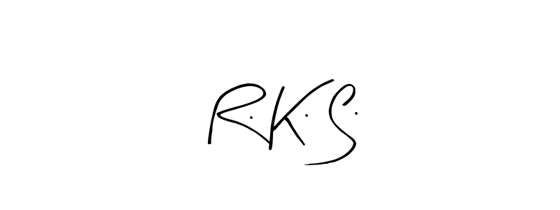 How to Draw R. K. S. signature style? Arty Signature is a latest design signature styles for name R. K. S.. R. K. S. signature style 8 images and pictures png