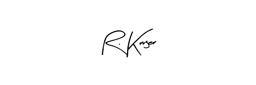 R. Kruger stylish signature style. Best Handwritten Sign (Arty Signature) for my name. Handwritten Signature Collection Ideas for my name R. Kruger. R. Kruger signature style 8 images and pictures png