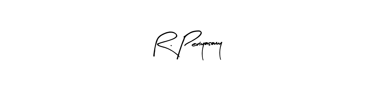 You should practise on your own different ways (Arty Signature) to write your name (R. Periyasamy) in signature. don't let someone else do it for you. R. Periyasamy signature style 8 images and pictures png