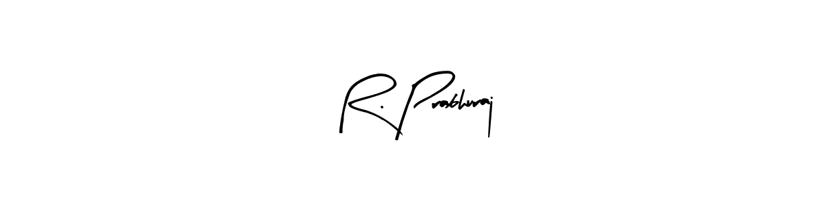 if you are searching for the best signature style for your name R. Prabhuraj. so please give up your signature search. here we have designed multiple signature styles  using Arty Signature. R. Prabhuraj signature style 8 images and pictures png