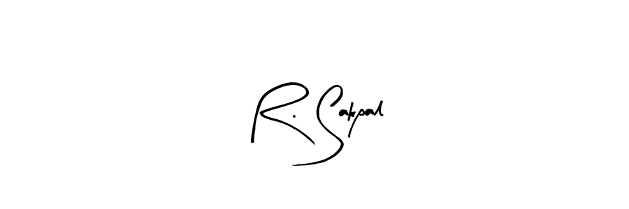 Similarly Arty Signature is the best handwritten signature design. Signature creator online .You can use it as an online autograph creator for name R. Sakpal. R. Sakpal signature style 8 images and pictures png