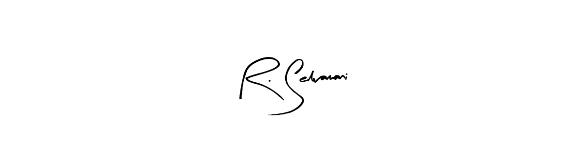 Make a beautiful signature design for name R. Selvamani. With this signature (Arty Signature) style, you can create a handwritten signature for free. R. Selvamani signature style 8 images and pictures png