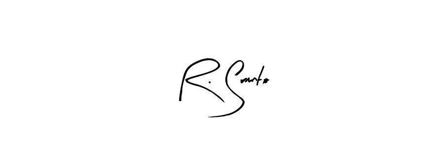 Also You can easily find your signature by using the search form. We will create R. Srmnto name handwritten signature images for you free of cost using Arty Signature sign style. R. Srmnto signature style 8 images and pictures png