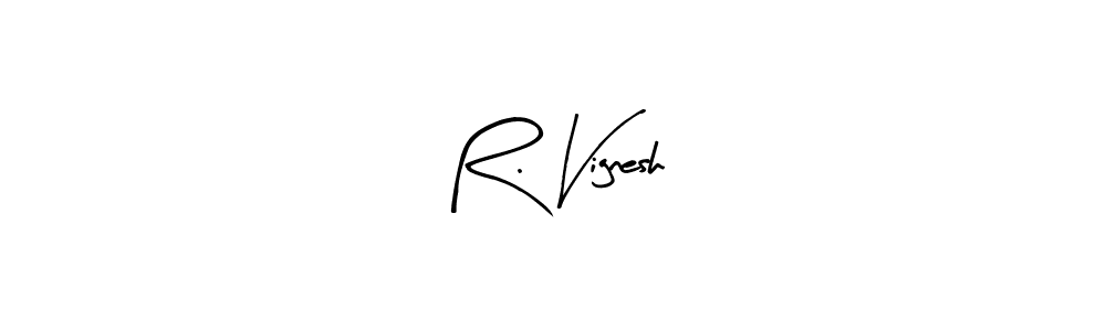 Make a beautiful signature design for name R. Vignesh. Use this online signature maker to create a handwritten signature for free. R. Vignesh signature style 8 images and pictures png