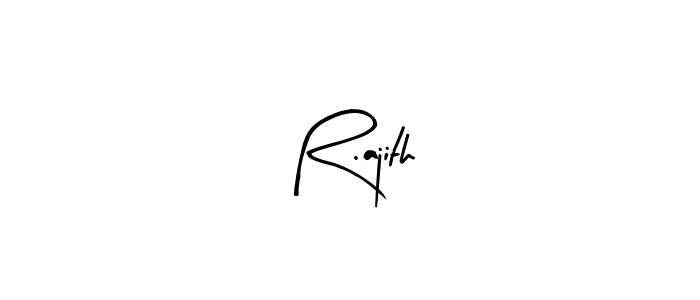 Also we have R.ajith name is the best signature style. Create professional handwritten signature collection using Arty Signature autograph style. R.ajith signature style 8 images and pictures png