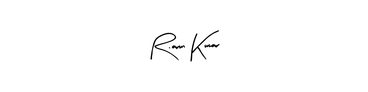 R.arun Kumar stylish signature style. Best Handwritten Sign (Arty Signature) for my name. Handwritten Signature Collection Ideas for my name R.arun Kumar. R.arun Kumar signature style 8 images and pictures png