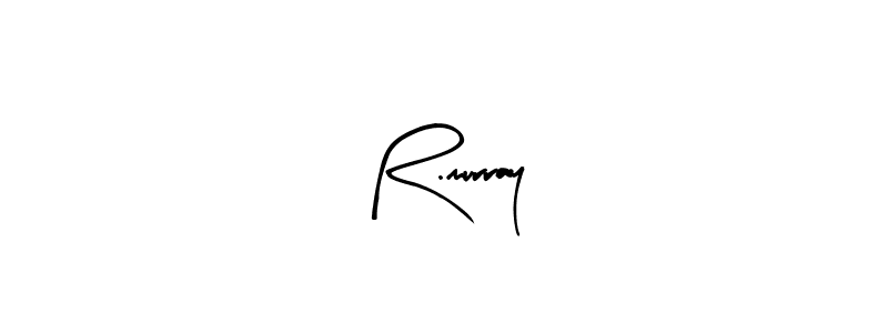 Also we have R.murray name is the best signature style. Create professional handwritten signature collection using Arty Signature autograph style. R.murray signature style 8 images and pictures png